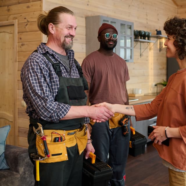Property manager with contractor